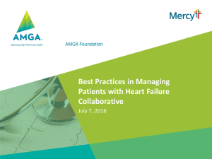 Best Practices in Managing Patients with Heart Failure Collaborative
