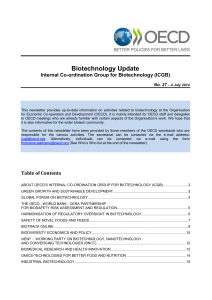 Biotechnology Update
