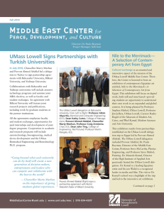 UMass Lowell Signs Partnerships with Turkish Universities
