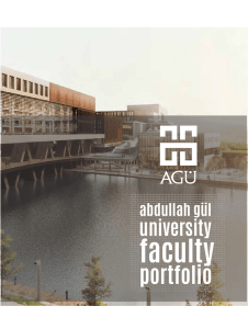 faculty - Abdullah Gül Üniversitesi