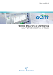 Online Clearance Monitoring