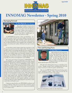 INNOMAG Newsletter