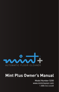 Mint Plus Owner`s Manual