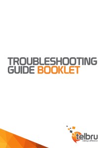 Booklet Troubleshoot web