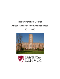 here - University of Denver