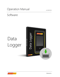 DM32 Data Logger Manual