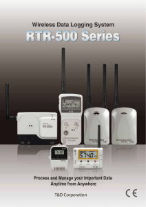 Wireless Data Logging System