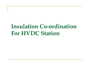Insulation Coordination for HVDC Station