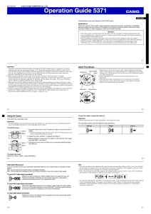 Operation Guide 5371 - Support