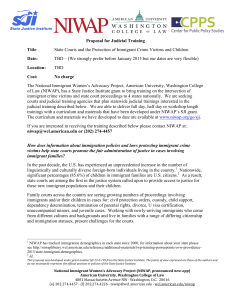 SJI Full Proposal for Judicial Training