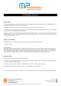cookies policy
