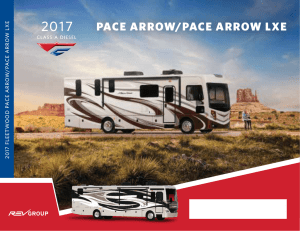 PACE ARROW/PACE ARROW LXE