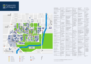 Campus Map - University of Glasgow