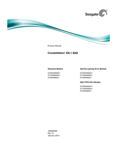 Constellation ES.1 SAS Product Manual