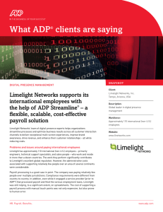What ADP® clients are saying