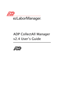 ADP CollectAll Manager v2.4 User`s Guide