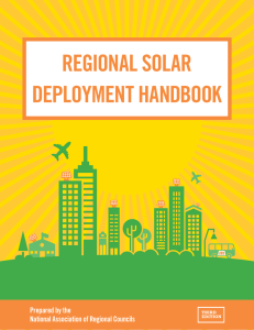 REGIONAL SOLAR DEPLOYMENT HANDBOOK