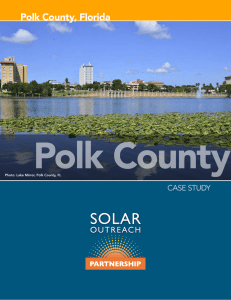 Solar Case Study: Polk County, FL