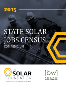 State Solar Jobs Census Compendium