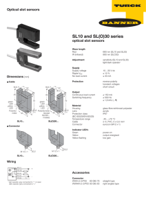 SL10 and SL(O)30 series