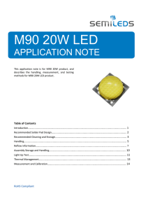 M90-20W Application Notes