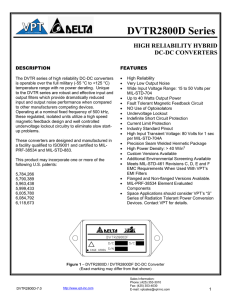 DVTR2800D Series