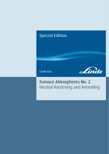 Special Edition. Furnace Atmospheres No. 2 Neutral Hardening and