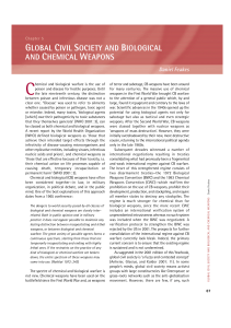 global civil society and biological and chemical weapons