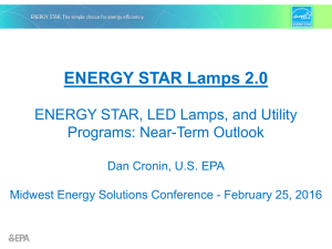 ENERGY STAR Lamps 2.0 - Midwest Energy Efficiency Alliance