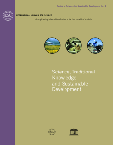 Science, Traditional Knowledge and Sustainable Development