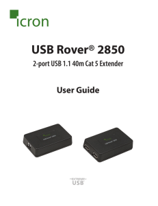 USB Rover® 2850 - Icron Technologies