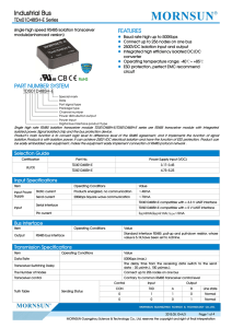 TDx01D485H-E - MORNSUN POWER