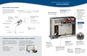 Aprilaire Steam Humidifiers - Geisel Heating, Air Conditioning and