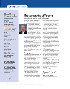 November/December 2014 - Horry Electric Cooperative, Inc.