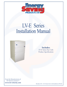 LV-E Series Installation Manual - Hi