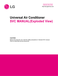 Universal Air Conditioner SVC MANUAL(Exploded View)