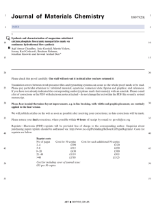 Journal of Materials Chemistry