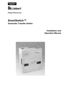 SmartSwitch™ - Emerson Network Power