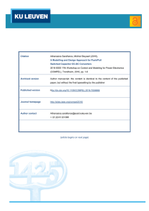 A Modelling and Design Approach for Push/Pull Switched Capacitor