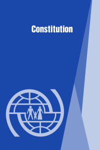 Constitution - International Organization for Migration