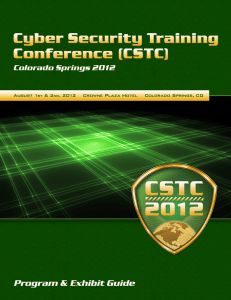 2012 CSTC - Federal Business Council, Inc.