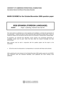 0530 spanish (foreign language)