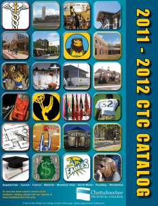 Chattahoochee Tech Catalog 2011 – 2012