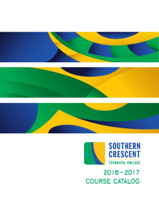 2016-2017 Catalog - Southern Crescent Technical College