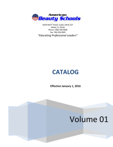 Catalog-vol-1-ABS-January 2016 - American Beauty Schools Miami