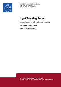 Light Tracking Robot