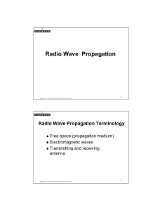 Radio Wave Propagation - Exvacuo