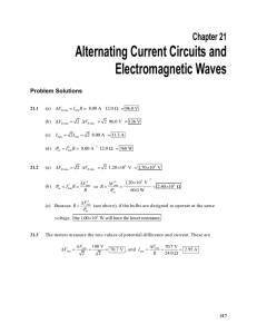 Chapter 21 Solutions - Mosinee School District