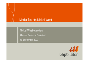 Nickel West Overview