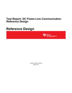 Test Report: DC Power-Line Communication